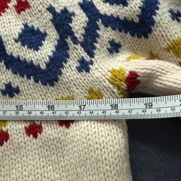 Excellent condition J Crew wool Fair Isle sweater - Picture 7 of 7